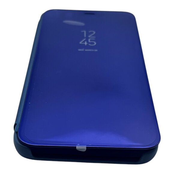 Redmi Note 7 / Xiaomi Note 7 Mirror Flip Phone Case Blue Scratch Resistant - Picture 7 of 8